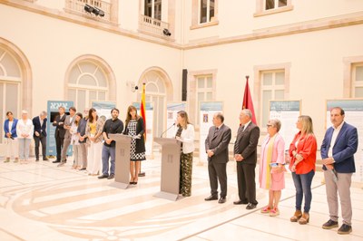 Inauguració de l'exposició 'Conselh Generau d'Aran, 30 ans d'autogovèrn' (Foto: Parlament de Catalunya)