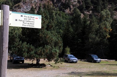 Aparcament La Molinassa (Foto: ACN)
