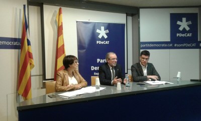 Mayte Rivero, Joan Reñe i Toni Postius (PDeCAT)