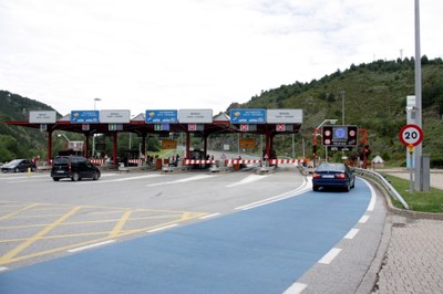 Peatge del túnel del Cadí (Foto: ACN / arxiu)