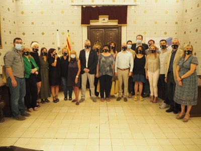 Acte institucional del pregó de Festa Major de la Seu 2021