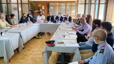 Reunió a Puigcerdà per preparar els nous protocols de la temporada d'hivern (Foto: ACN)