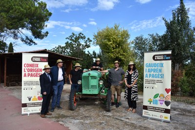 Presentació de Benvinguts a Pagès La Festa (Foto: Benvinguts a Pagès)