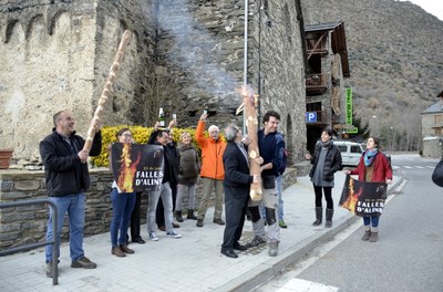 Celebració a Alins per la declaració de la UNESCO (ACN/Marta Lluvich)