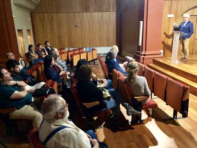 Presentació a la Seu del Pla Estratègic de Turisme de Catalunya