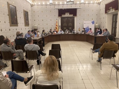 Ple de l'Ajuntament de la Seu d'Urgell - Octubre 2021