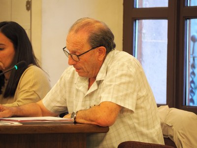 Àngel Rúbio passa a ser regidor no adscrit