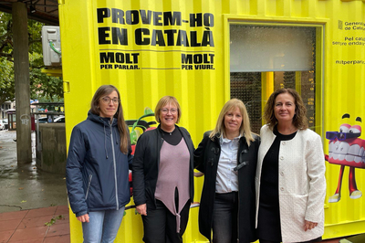 Cabina de ràdio de la Queta a Tremp (Foto: Delegació del Govern a l'Alt Pirineu i Aran)