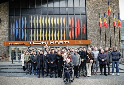 Homenatge a Toni Martí (Foto: Govern d'Andorra)