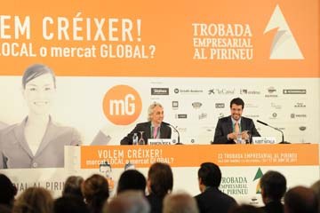 Trobada Empresarial 2011 - Inauguració