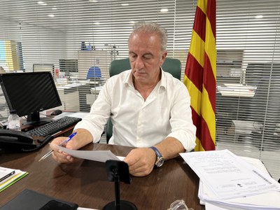 Carlos Isus, president del Consell Comarcal del Pallars Sobirà (Foto: Consell Comarcal del Pallars Sobirà)