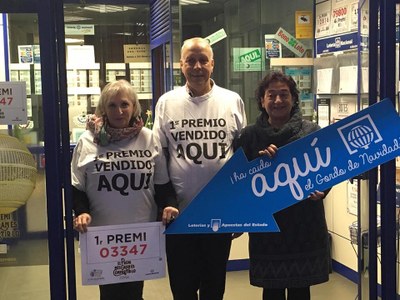 La Seu reparteix dos dècims del primer premi de la Loteria de Nadal