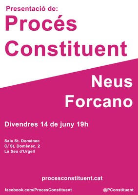 Procés Constituent - Cartell