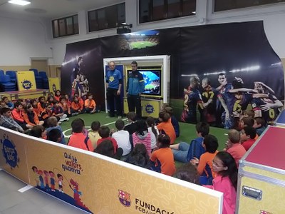 Escola Albert Vives - BarçaKids 2013