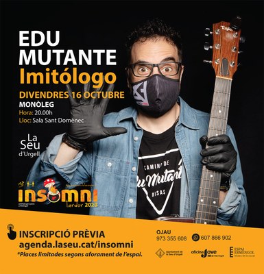 Edu Mutante, al programa INSOMNI