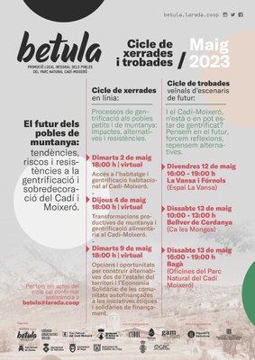 Cicle de xerrades i trobades veïnals del projecte Betula