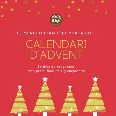 Calendari d'Advent 'Mengem d'aquí'