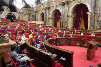Debat al Parlament de Catalunya (Foto: ACN)