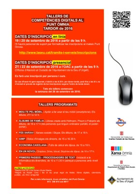 Nous tallers al Punt Òmnia