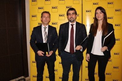 Josep M. Flotats, Lluís Puerto i Alba Rey presenten el segon estudi del RACC sobre senyalització viària al Pirineu