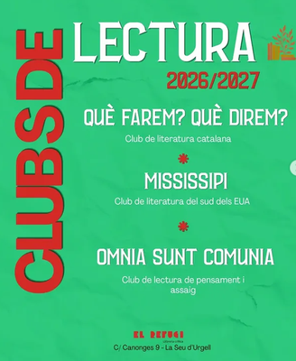 Inscripcions obertes per als Clubs de Lectura de la llibreria El Refugi