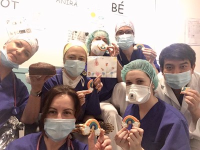 Professionals de la Fundació Sant Hospital de la Seu d'Urgell (Foto: FSH)