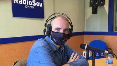 Jordi Fàbrega, al programa 'Fil Directe' de RàdioSeu