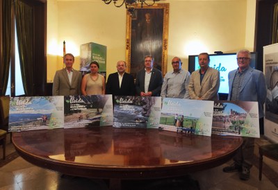 La presentació de les previsions turístiques a la demarcació de Lleida i de la campanya turística per aquest estiu a la Diputació de Lleida (Foto: Diputació de Lleida)