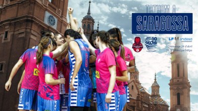 Desplaçament del Sedis Bàsquet a Saragossa pels quarts de final de la Lliga Femenina