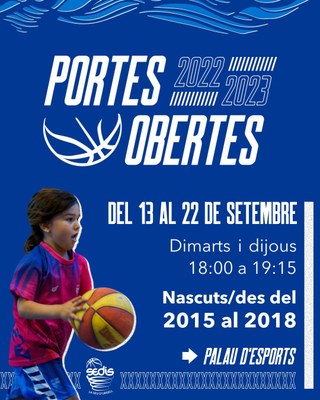 Portes obertes al Sedis Bàsquet