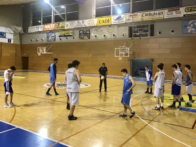 El Sedis Hidrology, en un entrenament