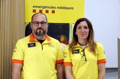 Jorge Morales i Yolanda Ferreres (Foto: ACN)
