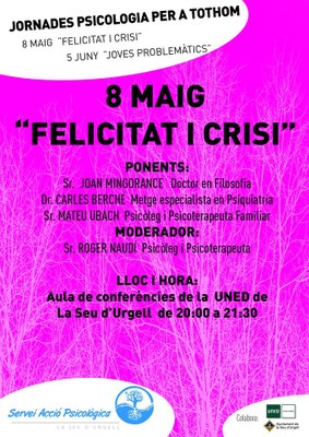 Psicologia - Taula rodona 'Felicitat i crisi'