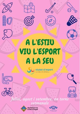 Activitats esportives per a joves a la Seu durant l'estiu