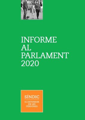 Informe del Síndic al Parlament
