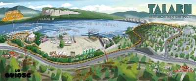 Mapa del Talarn Music Experience 2023