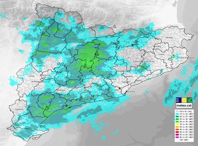 Mapa de precipitacions (SMC)