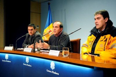 Nevada a Andorra - Roda premsa