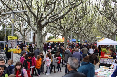 Sant Jordi 2019 a la Seu d'Urgell (Foto: Ajuntament de la Seu)