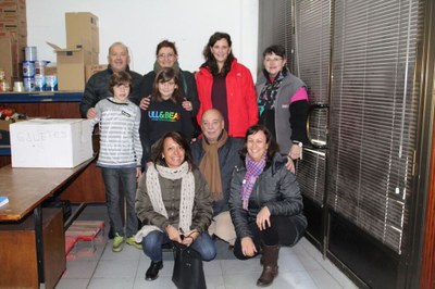 Lliurament del Tió Solidari de l'Escola Albert Vives