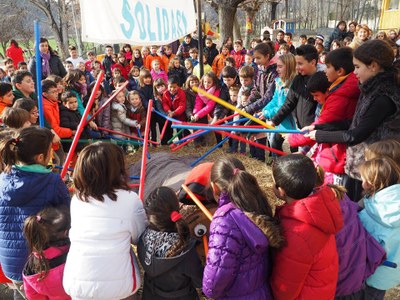 Tió Solidari de l'Escola Albert Vives
