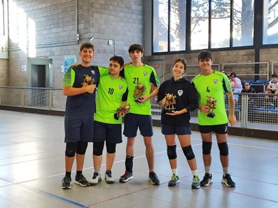 Homenatge als jugadors pioners del Vòlei Club Seu