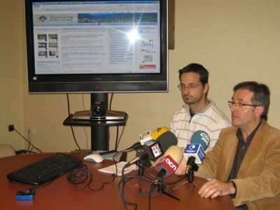 Presentació del nou web de la Seu (2008)
