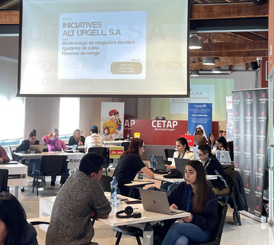 Workshop Ocupacional de l'Alt Urgell, aquest dimarts al CETAP (Foto: CCAU)