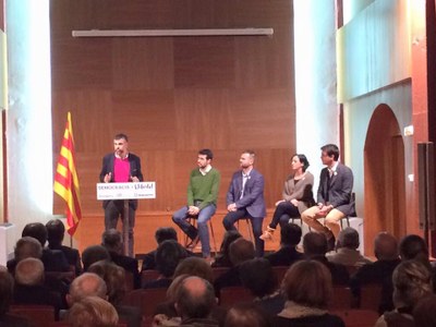 Intervenció de Santi Vila a l'acte de DL a la Seu