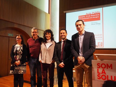 Presentació del programa del PSC