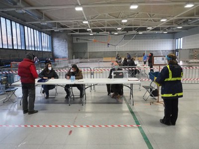 La Sala Polivalent de la zona esportiva, nou col·legi electoral 