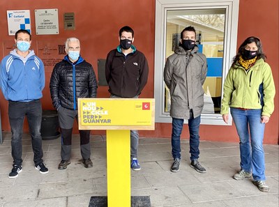 Acte de la CUP a la Seu, en el marc de les eleccions del 14-F