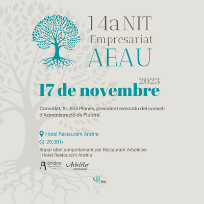 14a Nit de l'Empresariat de l'Alt Urgell