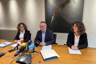 Roda de premsa dels advocats de la família Cierco (Foto: ACN)